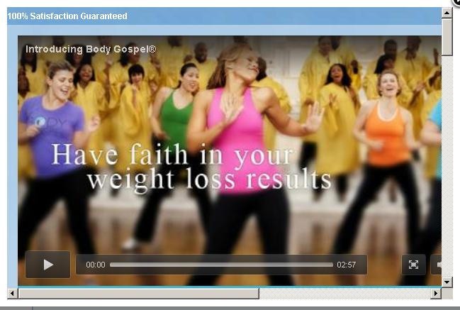 faith in losing weight